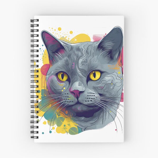 Item preview, Mixed Media Art: Unique Techniques for Humorous Cat designed and sold by DooodleGod.