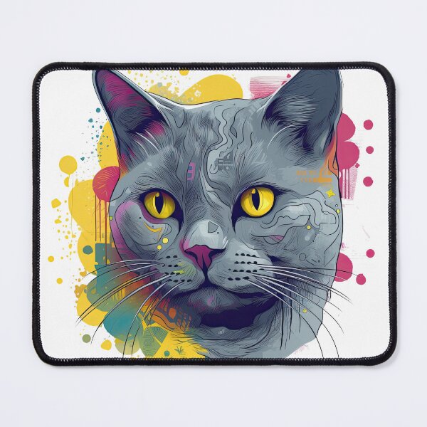 Artikelvorschau, Mixed Media Art: Unique Techniques for Humorous Cat entworfen und verkauft von DooodleGod.