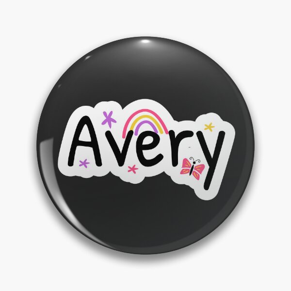 Item preview, Avery name cute design designed and sold by BrightLightArts.