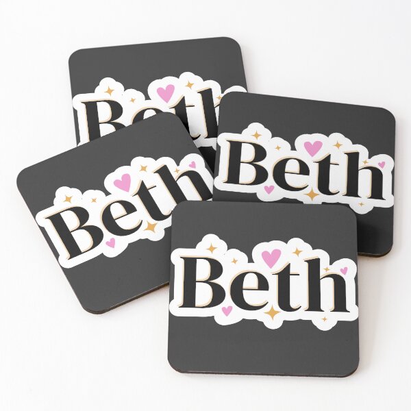 Item preview, Beth name cute design designed and sold by BrightLightArts.