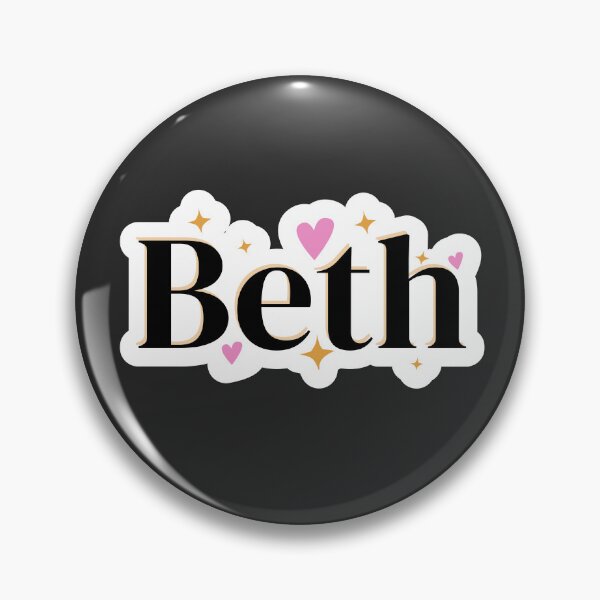 Item preview, Beth name cute design designed and sold by BrightLightArts.
