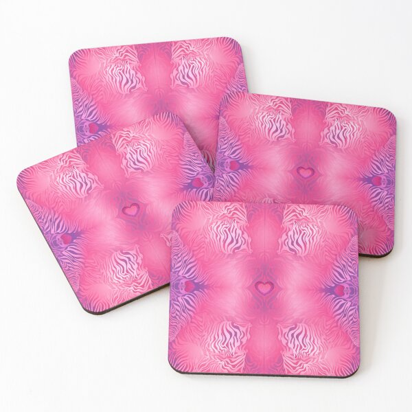Artikelvorschau, Ein moderner rosa Tierdruck entworfen und verkauft von BeHappyGoLucky.