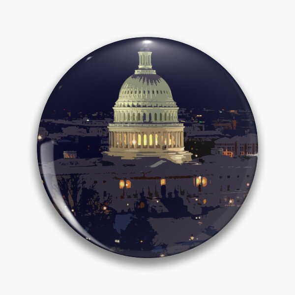 Item preview, Capitol, Washington DC, USA, Travel Print designed and sold by summattodraw.
