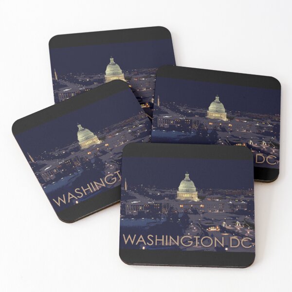 Item preview, Capitol, Washington DC, USA, Travel Print designed and sold by summattodraw.