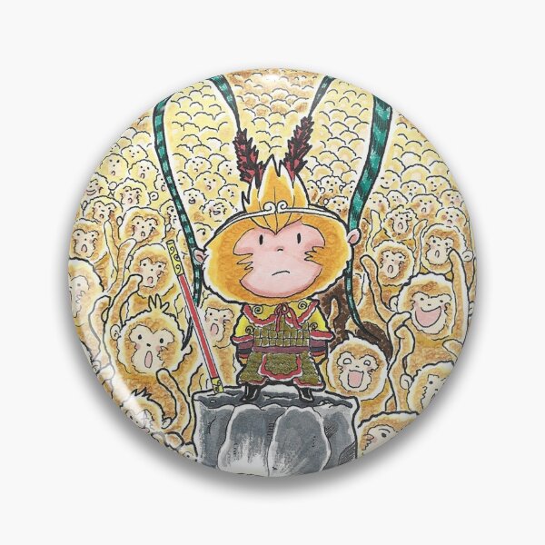 Item preview, A Little Monkey King designed and sold by hwaspaintings.