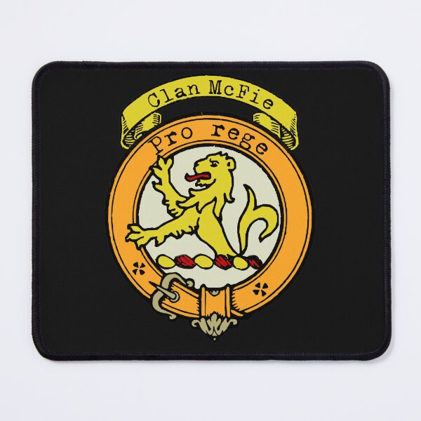 Item preview, McFie Scottish Clan Surname crest designed and sold by BagTown Clans.