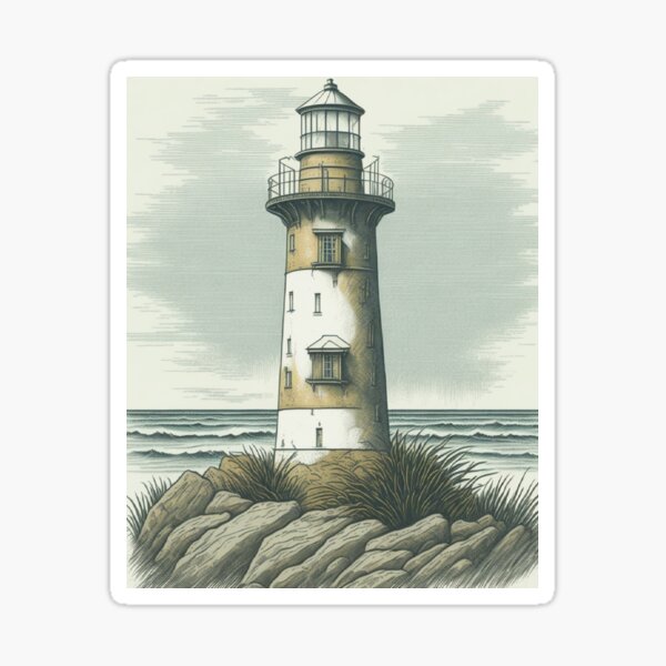 Item preview, Guiding Light: Coastal Lighthouse designed and sold by CASUALURBAN.