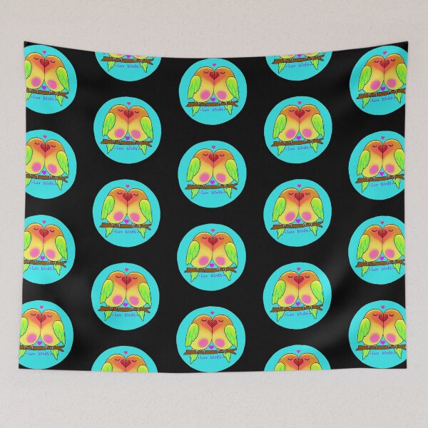 Item preview, Lovebirds designed and sold by Soozie Wray.