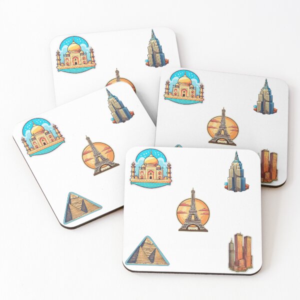 Item preview, world Architecture sticker pack designed and sold by fateindesigns.