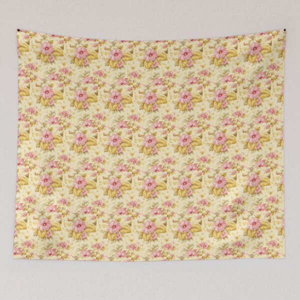 Item preview, Spring Pastel Floral Leaf Print designed and sold by PaperieJennifer.