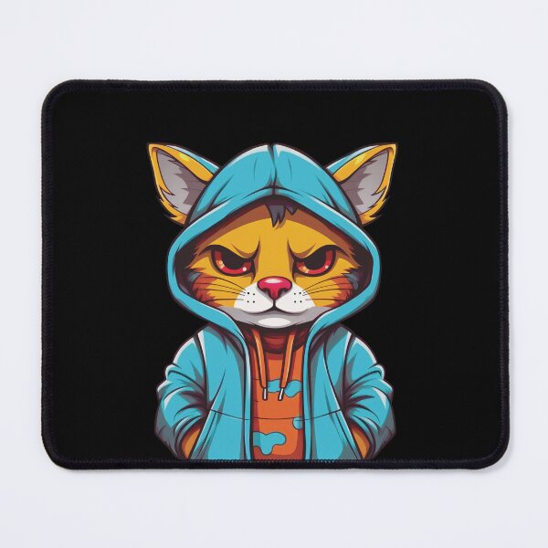 Item preview, Cat with an Attitude: The Hooded Cat's Gaze designed and sold by CatopiaART.