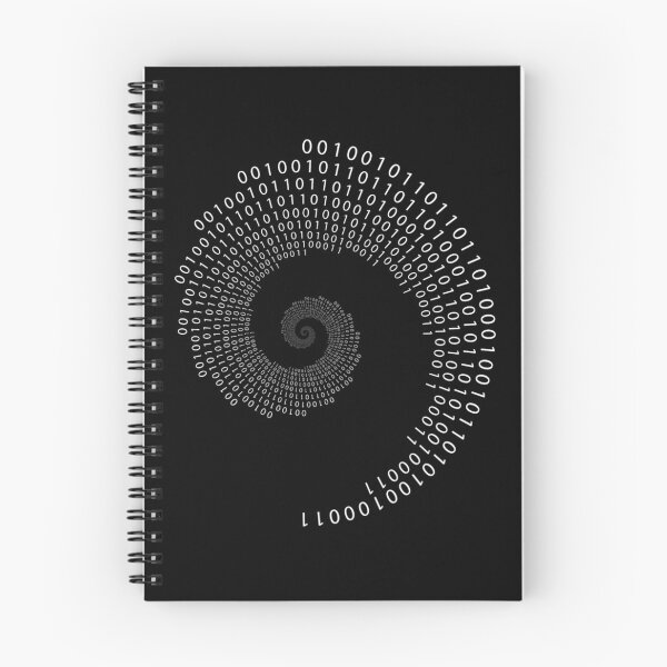 Item preview, Binary fibonacci sequence spiral.  designed and sold by AmandRosen.
