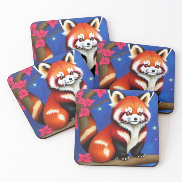 Item preview, a little red panda designed and sold by mirko-rimini.
