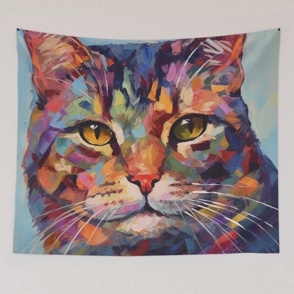 Item preview, Cat painting designed and sold by Art by Lilia.