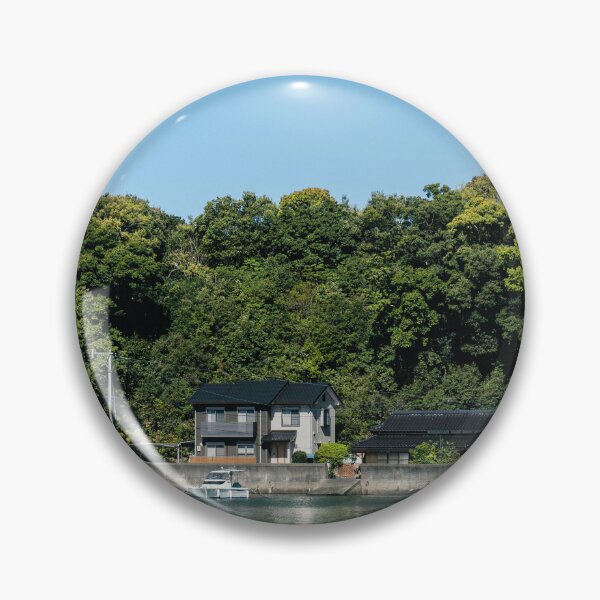 Item preview, Seaside House with Boats in Summer  designed and sold by JonesyDave.