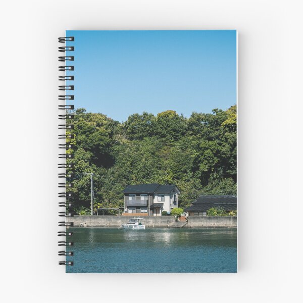Item preview, Seaside House with Boats in Summer  designed and sold by JonesyDave.