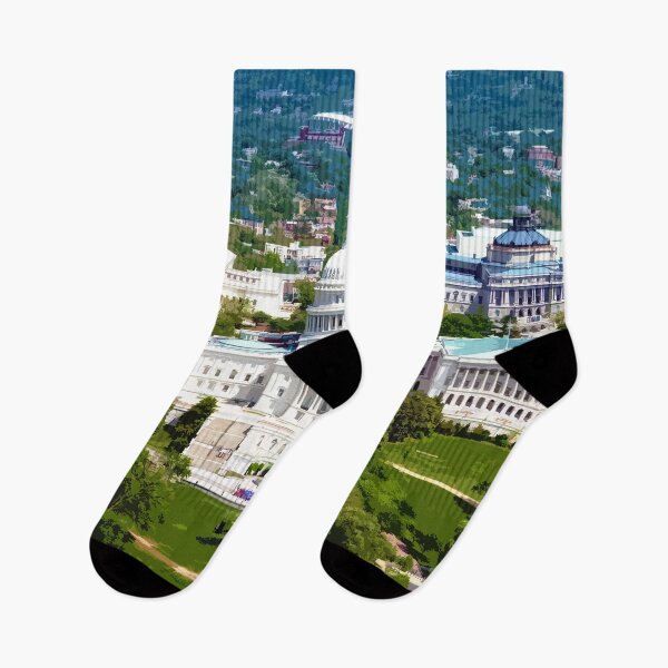 Item preview, Copy of Capitol, Washington DC, USA, Travel Print designed and sold by summattodraw.