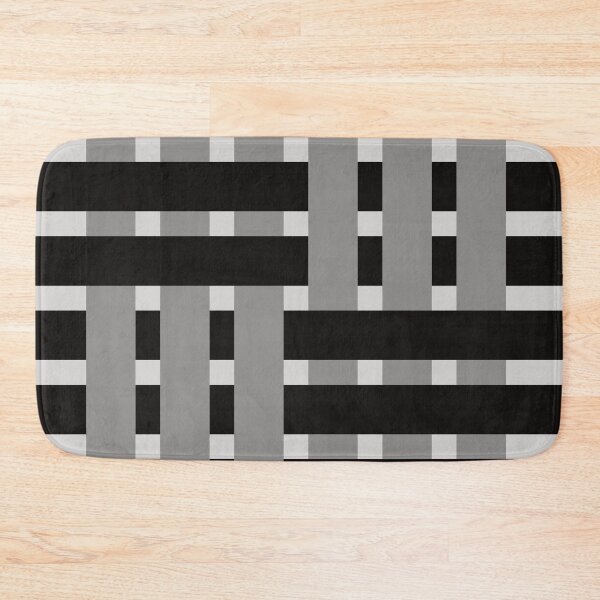 Item preview, Fabric Weave Design - Matt Weave Regular Pattern - Black and Gray designed and sold by DesignCentrum.