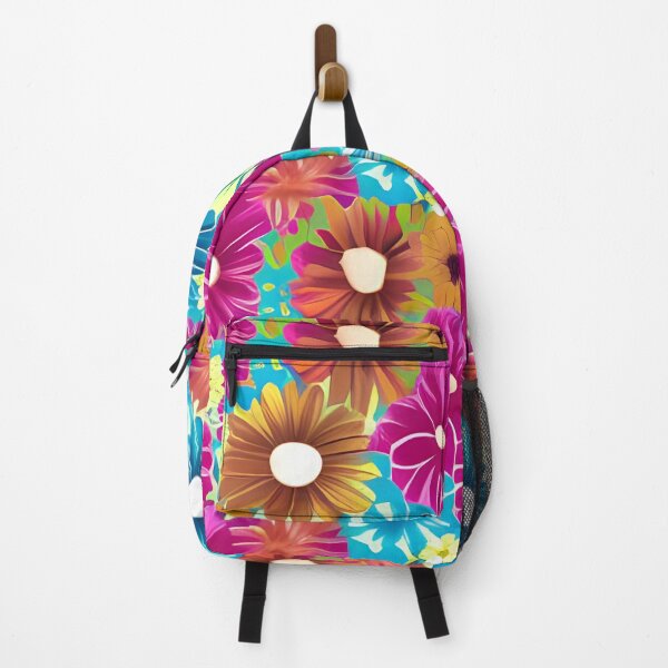 Item preview, Colorful pattern of flowers designed and sold by REALDesign-Shop.
