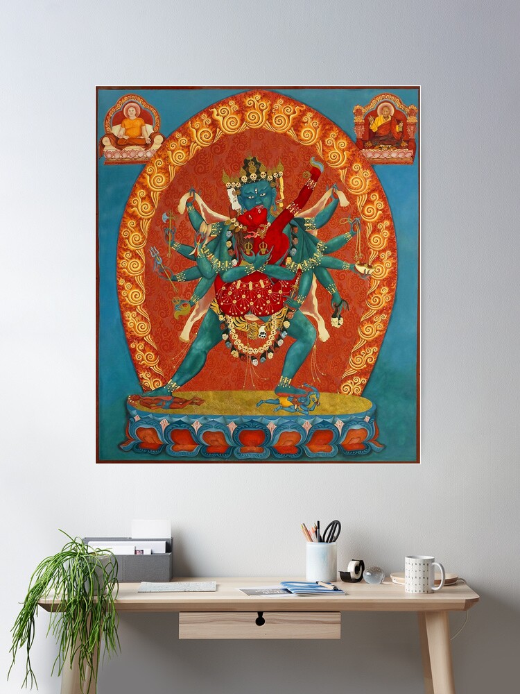 Mandala 161 Chakrasamvara and Vajravarahi Buddhist Thangka