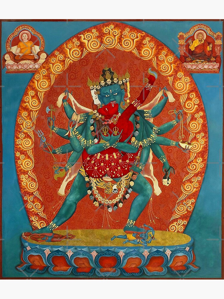 Mandala 161 Chakrasamvara and Vajravarahi Buddhist Thangka