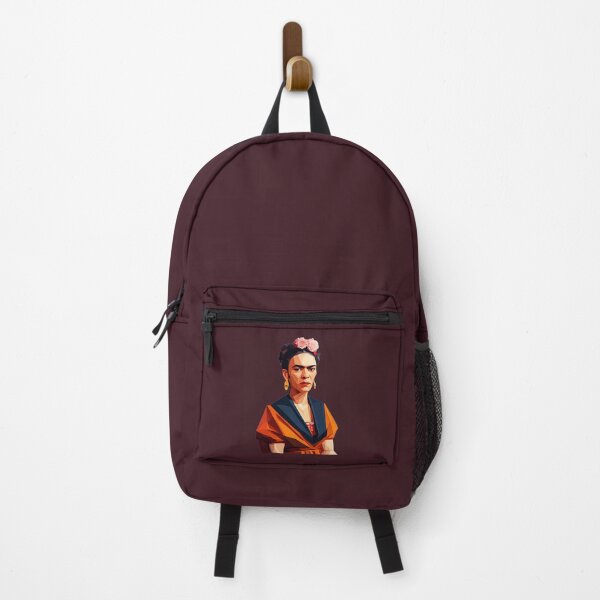 Item preview, Frida Kahlo en naranja y negro designed and sold by PolygonXYZ.