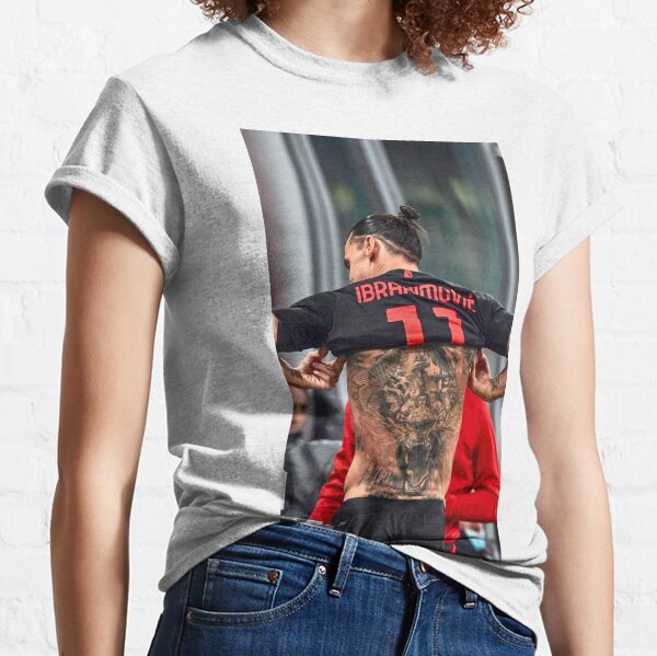 ZLATAN IBRAHIMOVIC AC MILAN t-shirt Poster for Sale by Dario Formisani