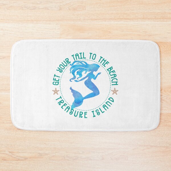 Item preview, Treasure Island Florida Funny Mermaid Design designed and sold by Futurebeachbum.