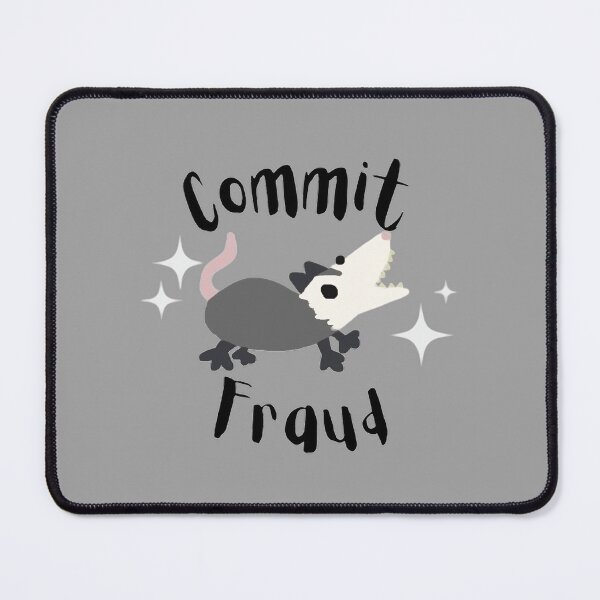 Item preview, Commit Fraud Opossum designed and sold by doodledont.
