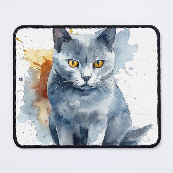 Item preview, Watercolor Cat Breed Chart - Artistic Feline Design for Pet Lovers by Chartreux Cat designed and sold by DooodleGod.