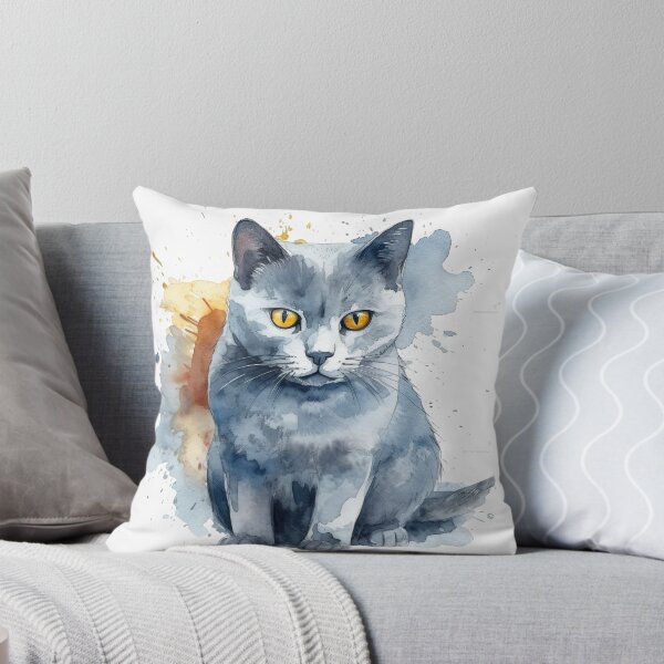 Item preview, Watercolor Cat Breed Chart - Artistic Feline Design for Pet Lovers by Chartreux Cat designed and sold by DooodleGod.