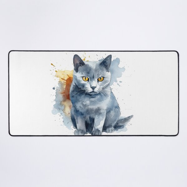 Item preview, Watercolor Cat Breed Chart - Artistic Feline Design for Pet Lovers designed and sold by DooodleGod.