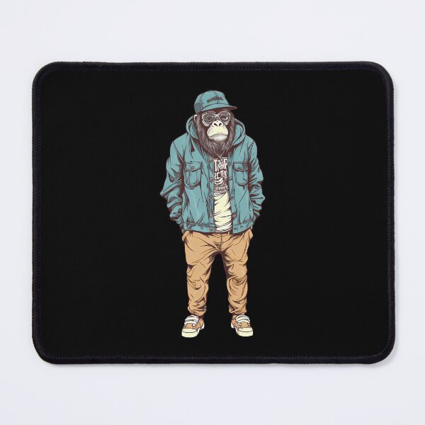 Item preview, Hipster ape designed and sold by hamishby.