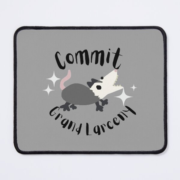 Item preview, Commit Grand Larceny Opossum designed and sold by doodledont.