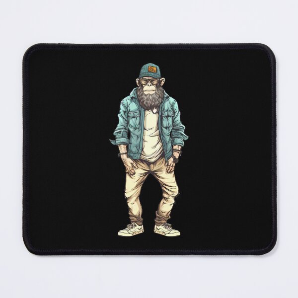 Item preview, Hipster ape designed and sold by hamishby.