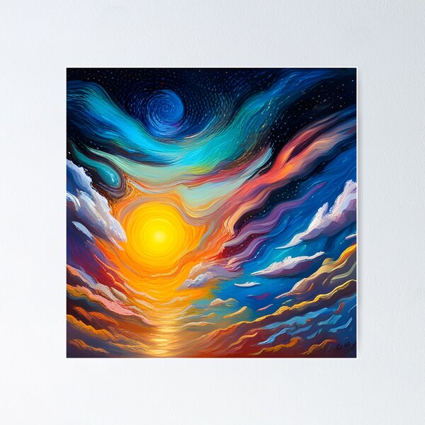 Item preview, Starry Symphony: A Cosmic Waltz in Colors designed and sold by CreativeCircus.