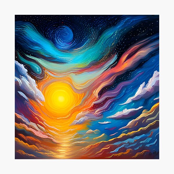 Item preview, Starry Symphony: A Cosmic Waltz in Colors designed and sold by CreativeCircus.