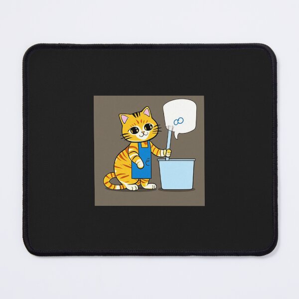 Item preview, Cute cat doing housework designed and sold by cesavision.