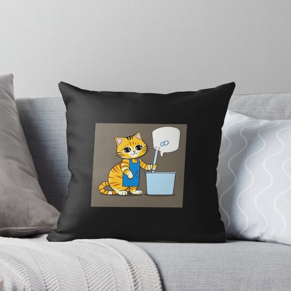 Item preview, Cute cat doing housework designed and sold by cesavision.
