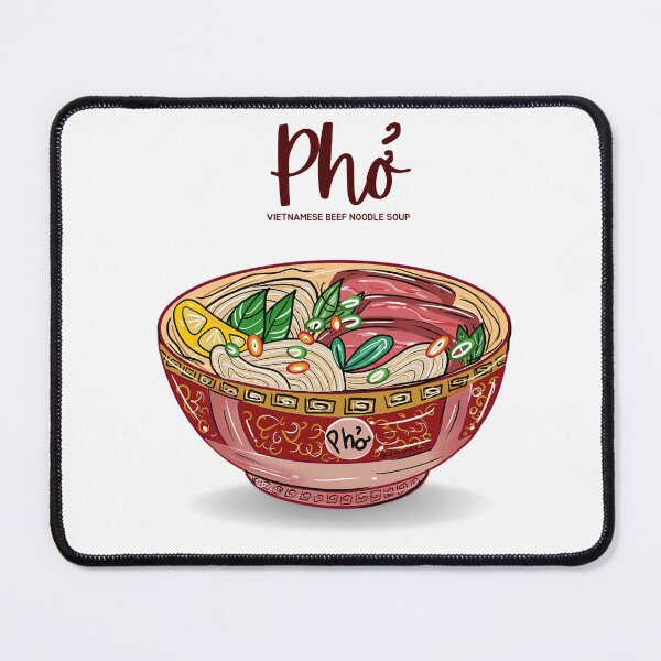 Item preview, Pho, Vietnamese beef noodle soup designed and sold by LePetiteShadow.