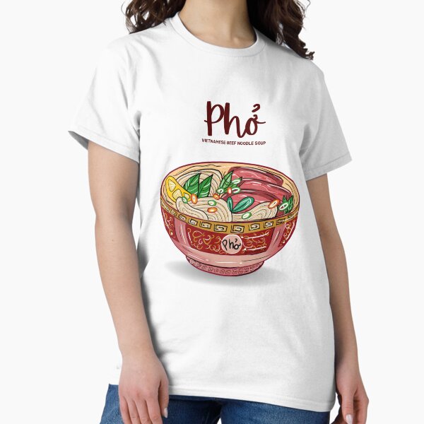 Item preview, Pho, Vietnamese beef noodle soup designed and sold by LePetiteShadow.