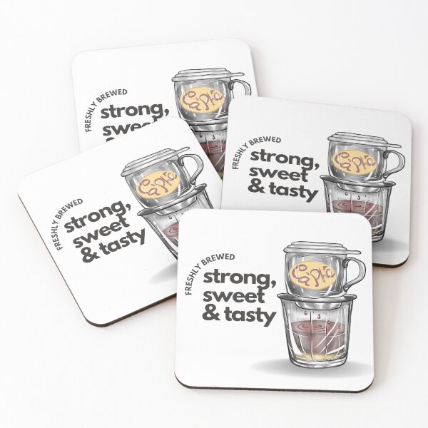 Item preview, Freshly brewed coffee, vietnamese coffee for coffee lovers designed and sold by LePetiteShadow.