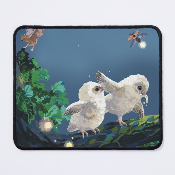 Item preview, Baby owls in the night designed and sold by qu-lan.