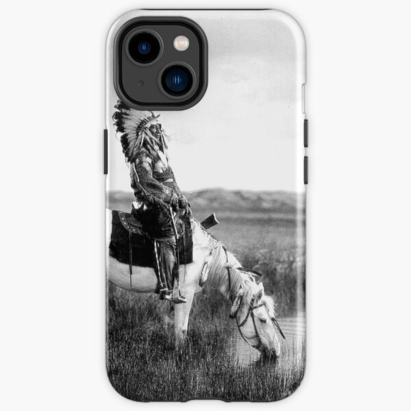 North American Indian - A Noble Warrior iPhone Tough Case