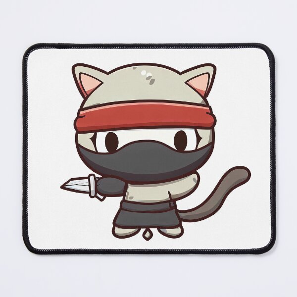 Item preview, Meow-nja Warrior designed and sold by G3Dprinter.