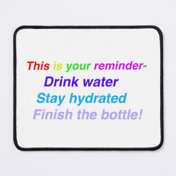 Item preview, Drink water reminder designed and sold by Fundigitalart.