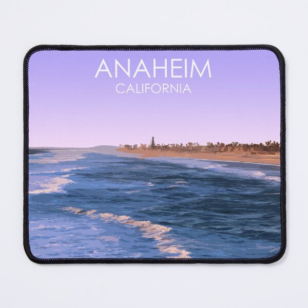 Item preview, Anaheim, California, USA, Travel Print designed and sold by summattodraw.