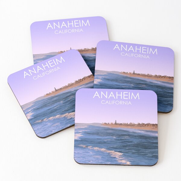 Item preview, Anaheim, California, USA, Travel Print designed and sold by summattodraw.