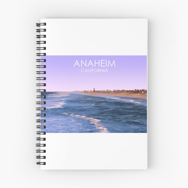 Item preview, Anaheim, California, USA, Travel Print designed and sold by summattodraw.