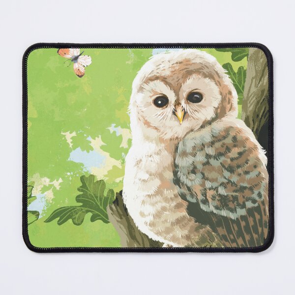 Item preview, Cute baby owl designed and sold by qu-lan.